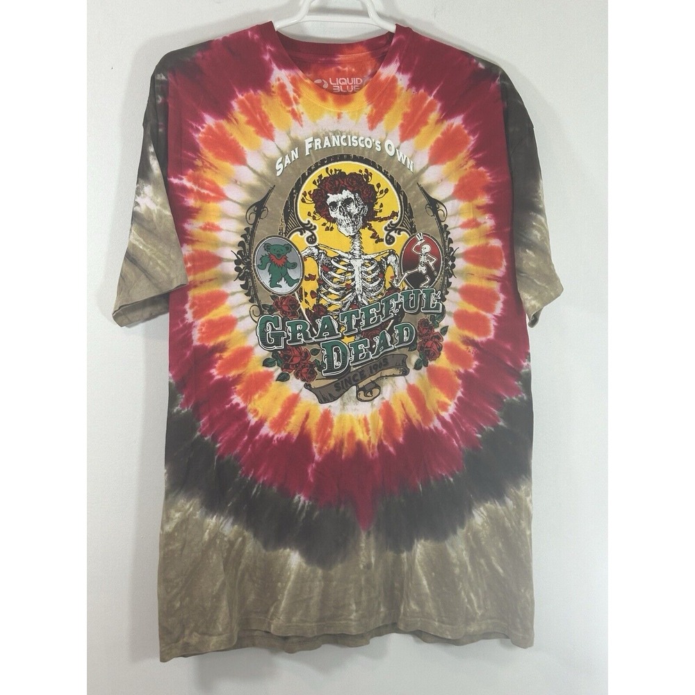 Grateful Dead T Shirt 4XL  San Franciscos Own Liquid Blue